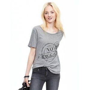Banana Republic “No Baggage” Graphic T-Shirt